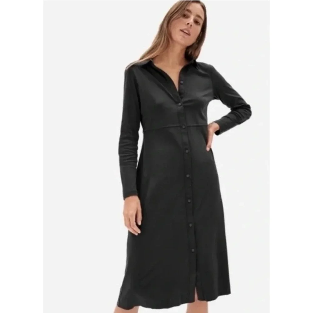 long denim shirt dresses Women’s Maxi Shirtdress – Wash Lab Malibu Blue / M Another cute plus size Herz 53 1/2 length Spread Kid's Size:14